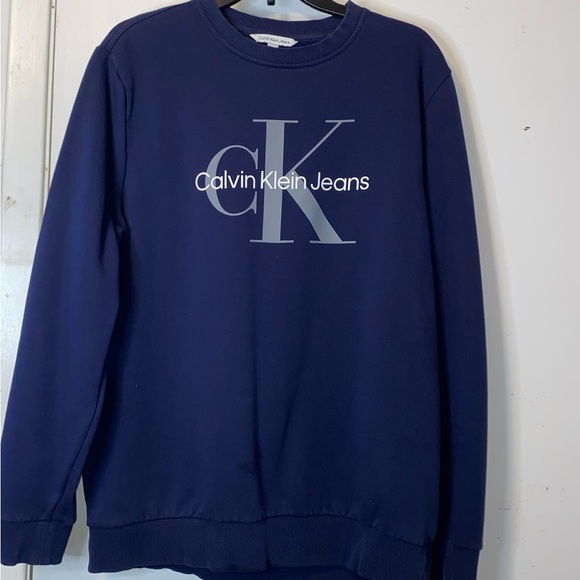 Calvin Klein Jeans Sweatshirt pull over - Picture 2 of 3
